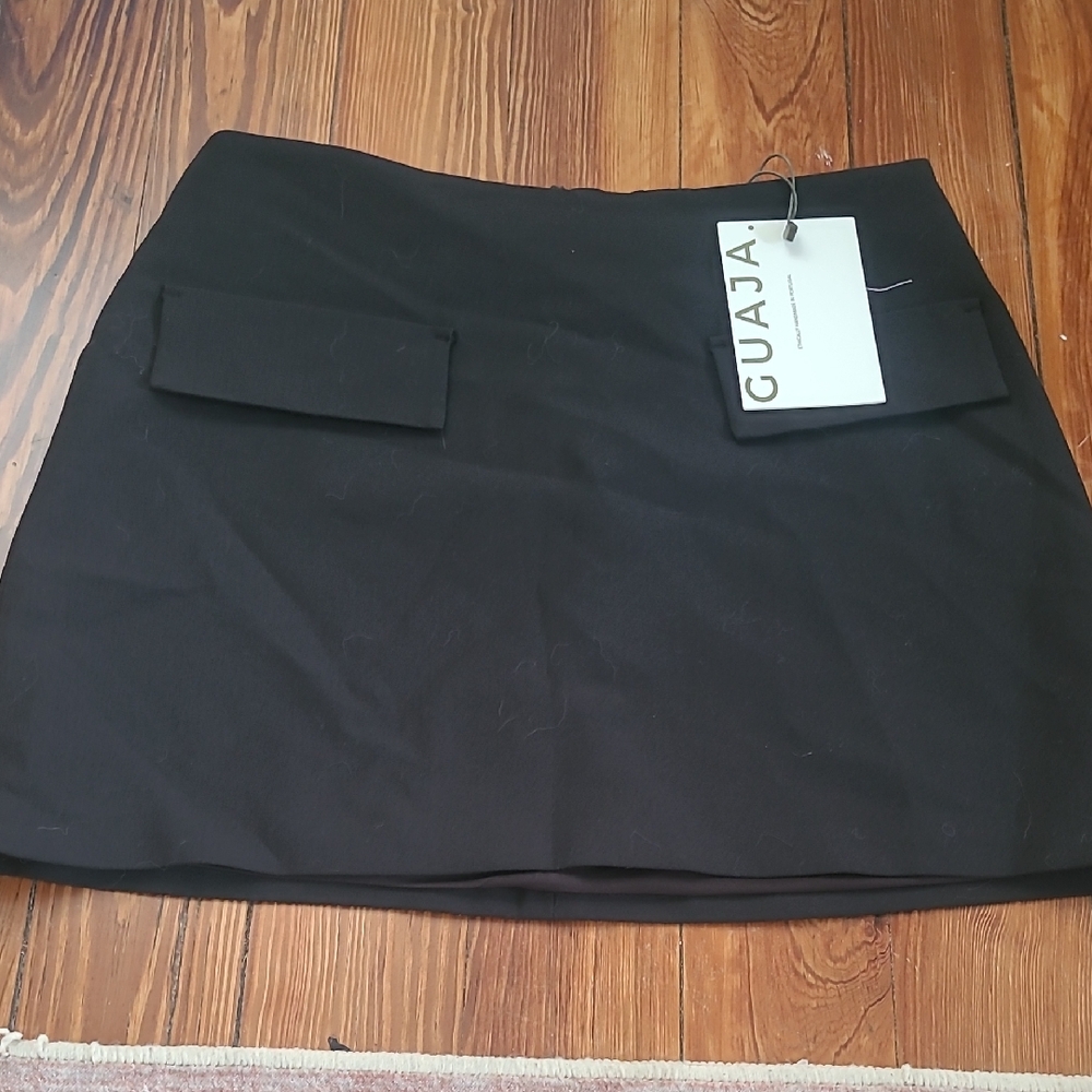 Guaja Black Mini Skirt